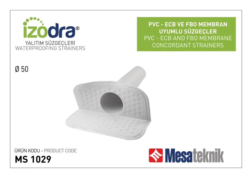 PVC Esaslı Süzgeçler