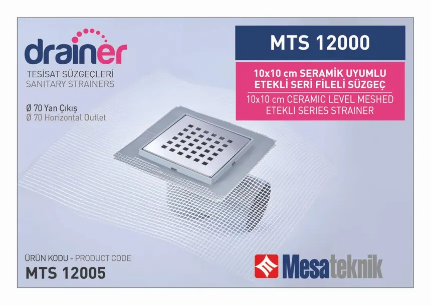 MTS 12000 Etekli Serisi Fileli 10 cm