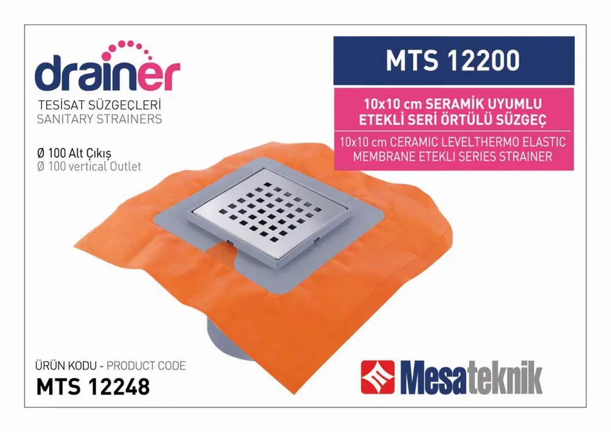 MTS 12200 Etekli Serisi Örtülü 10 cm