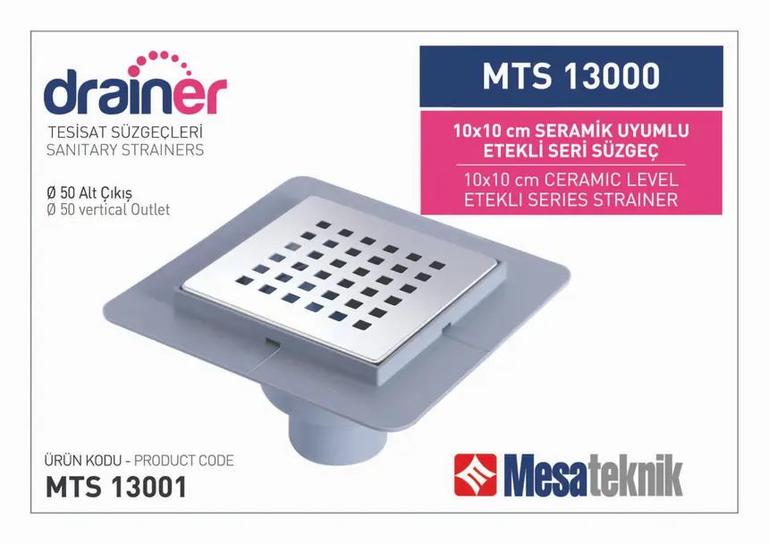 MTS 13000 Etekli Serisi Klasik 10 cm