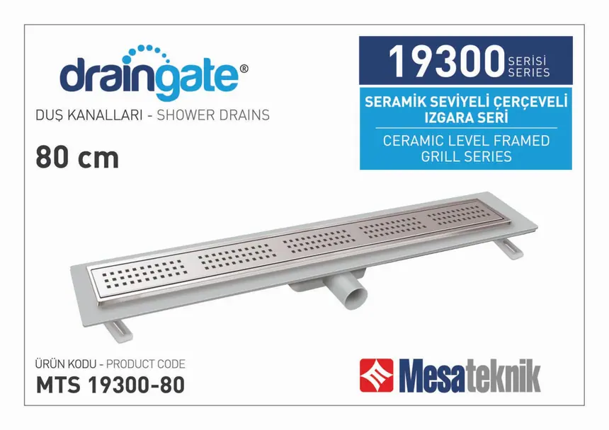 MTS 19300 Seramik Seviyeli Çerçeveli Izgara Seri