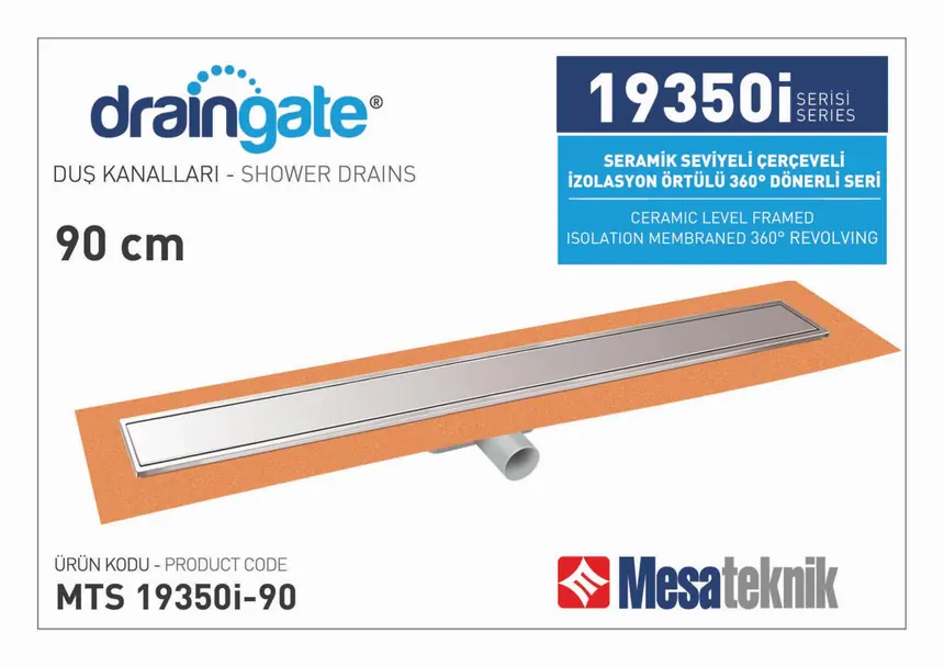 MTS 19350İ Çerçeveli İzolasyon Örtülü 360º Dönerli Seri