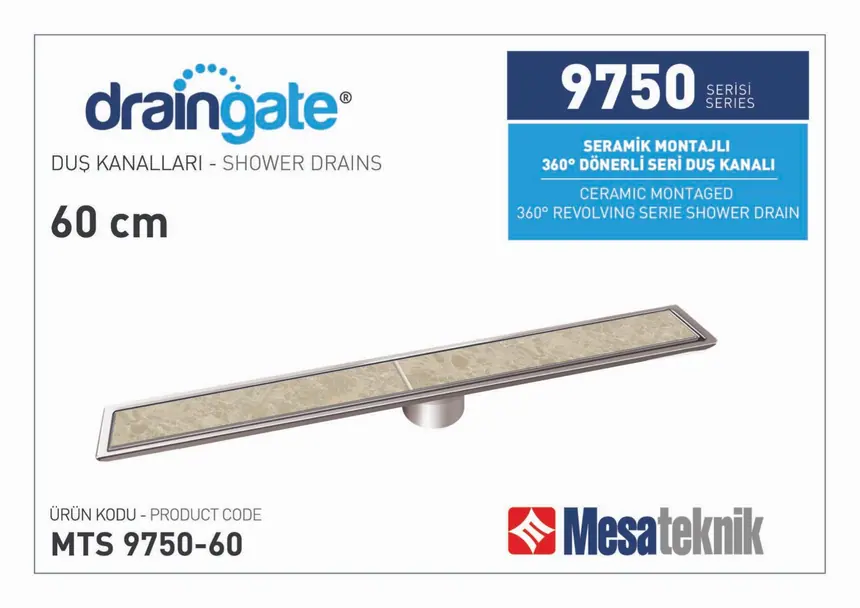MTS 9750 Seramik Montajlı 360º Dönerli Seri